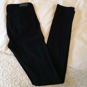 AG ‘the LEGGING’ super skinny fit size 26 in blk
